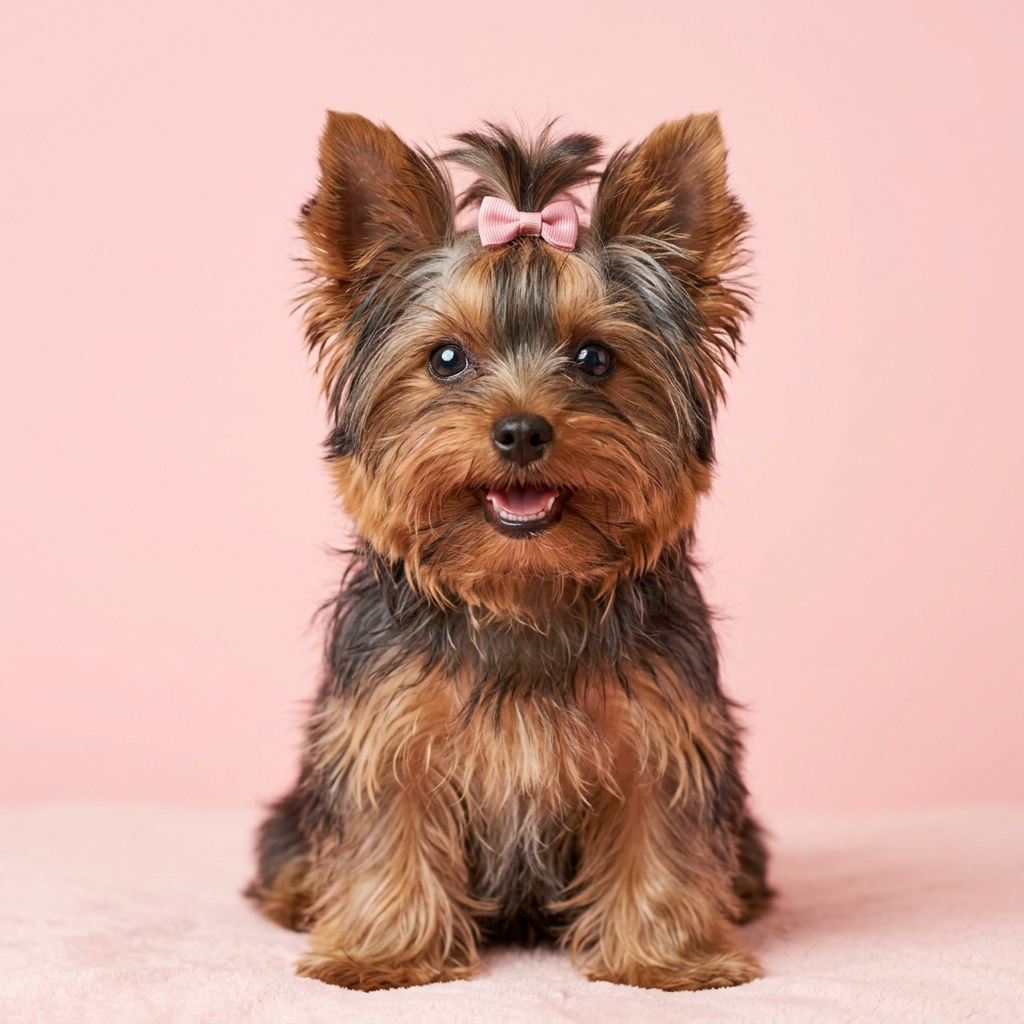 Cute Yorkshire Terrier Puppy
